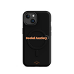 Social Anxiety Loading… — Social Anxiety & Mental Health MagSafe® Tough Case for iPhone® by Lumo — mental health apparel for overthinkers