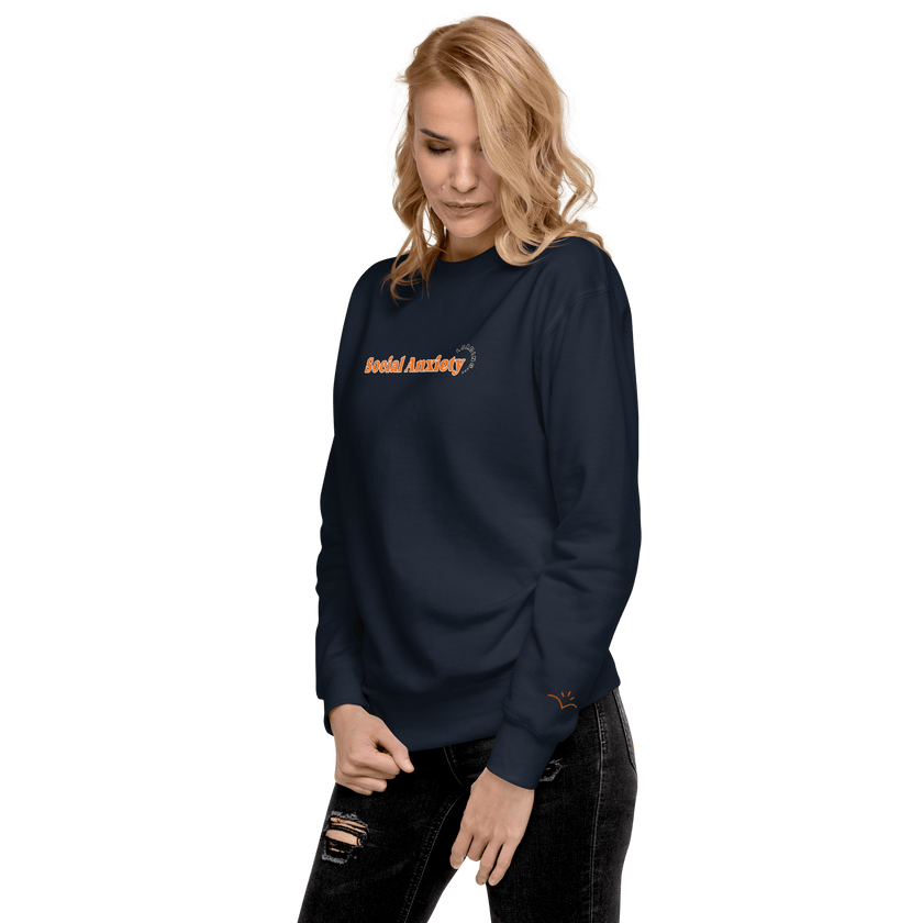 Social Anxiety Loading… — Social Anxiety & Mental Health Sweatshirt by Lumo — mental health apparel for overthinkers