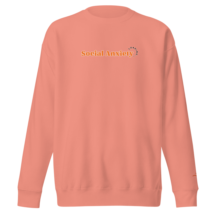 Social Anxiety Loading… — Social Anxiety & Mental Health Sweatshirt by Lumo — mental health apparel for overthinkers