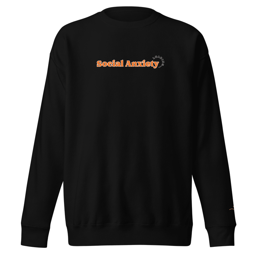 Social Anxiety Loading… — Social Anxiety & Mental Health Sweatshirt by Lumo — mental health apparel for overthinkers