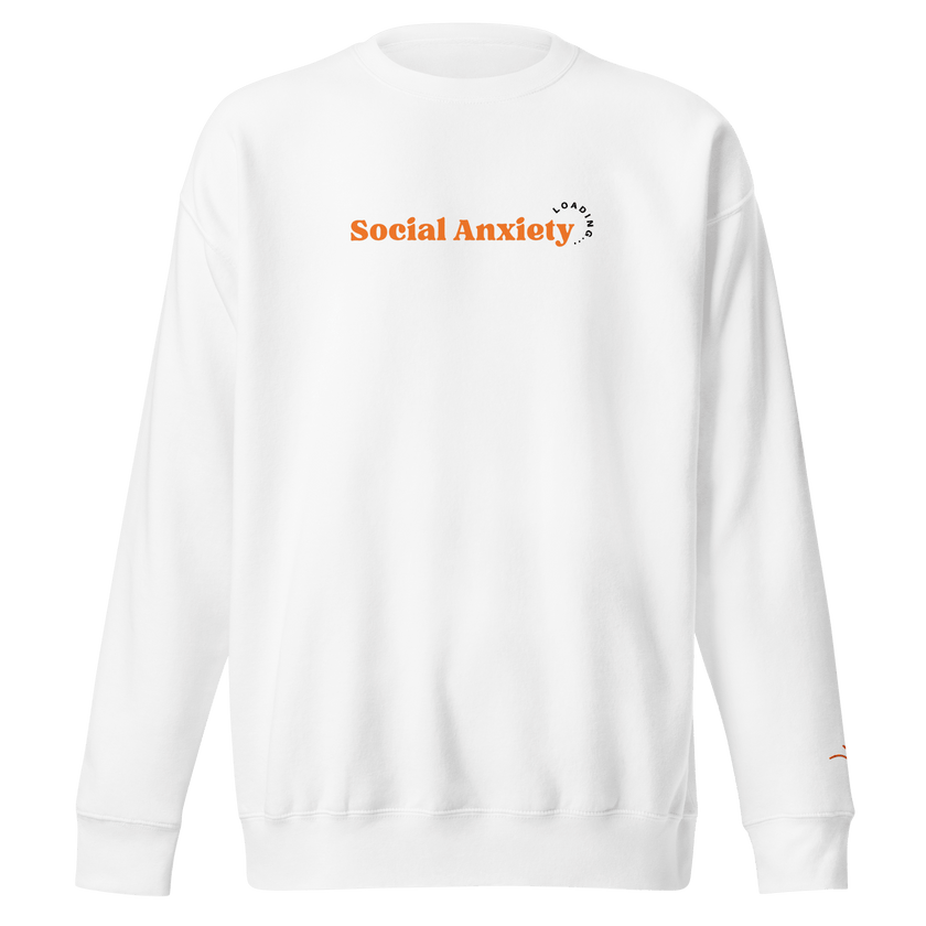 Social Anxiety Loading… — Social Anxiety & Mental Health Sweatshirt by Lumo — mental health apparel for overthinkers