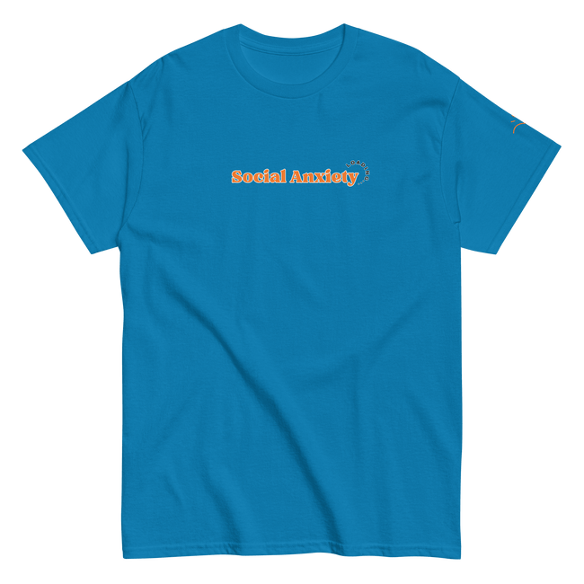Social Anxiety Loading… — Social Anxiety & Mental Health T-Shirt by Lumo — mental health apparel for overthinkers