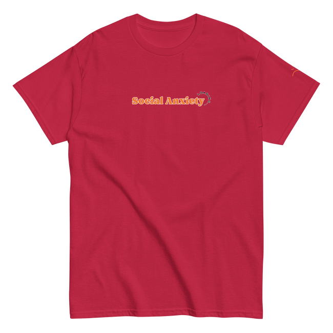 Social Anxiety Loading… — Social Anxiety & Mental Health T-Shirt by Lumo — mental health apparel for overthinkers