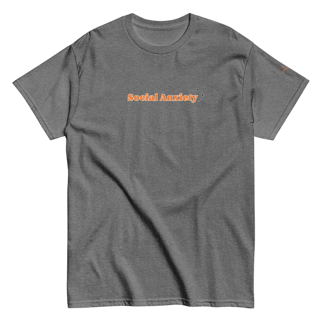 Social Anxiety Loading… — Social Anxiety & Mental Health T-Shirt by Lumo — mental health apparel for overthinkers