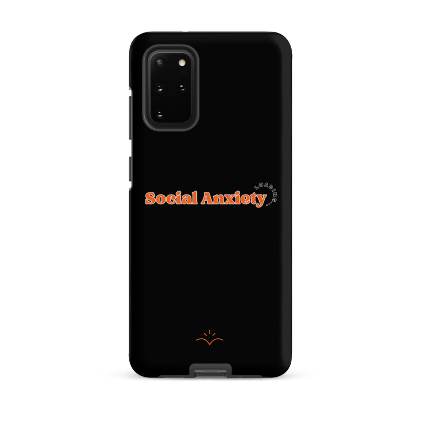 Social Anxiety Loading… — Social Anxiety & Mental Health Tough Case for Samsung® by Lumo — mental health apparel for overthinkers