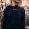 STILL HERE — Emotional & Mental Health Sweatshirt by Lumo — mental health apparel for overthinkers